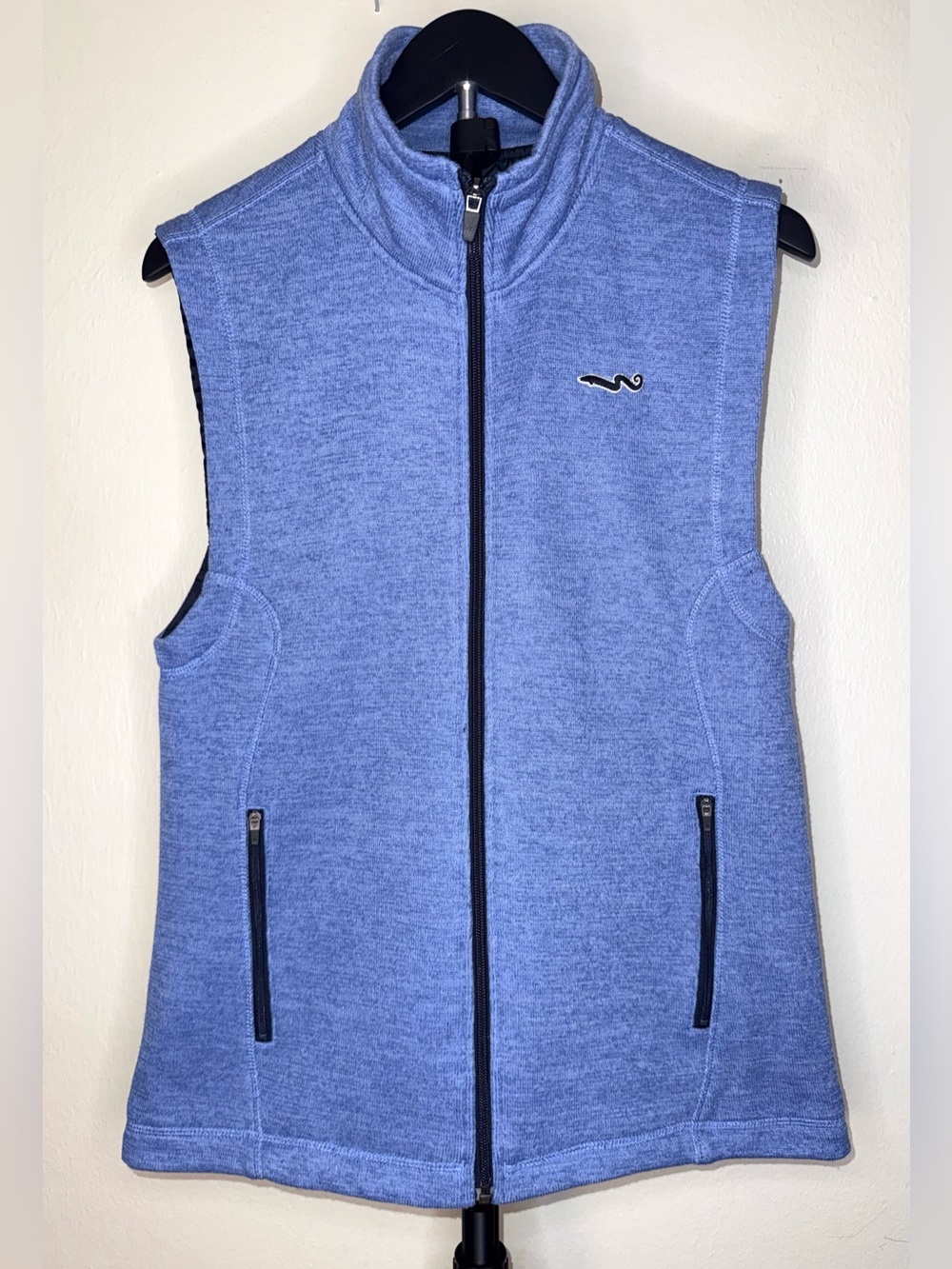 johnnie-O Men's Denalis Double-Zip Fleece Vest, size L